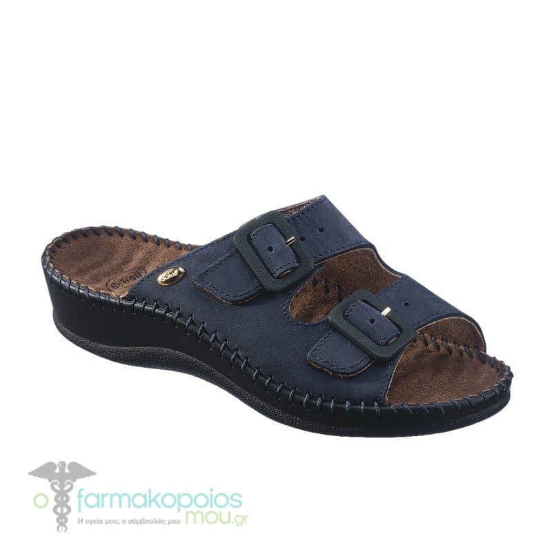 Scholl Weekend Ανατομικές Παντόφλες Μπλέ, 1ζευγάρι