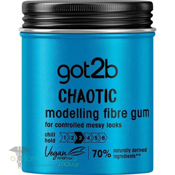 Schwarzkopf Got2b Chaotic Modelling Fibre Gum, 100ml