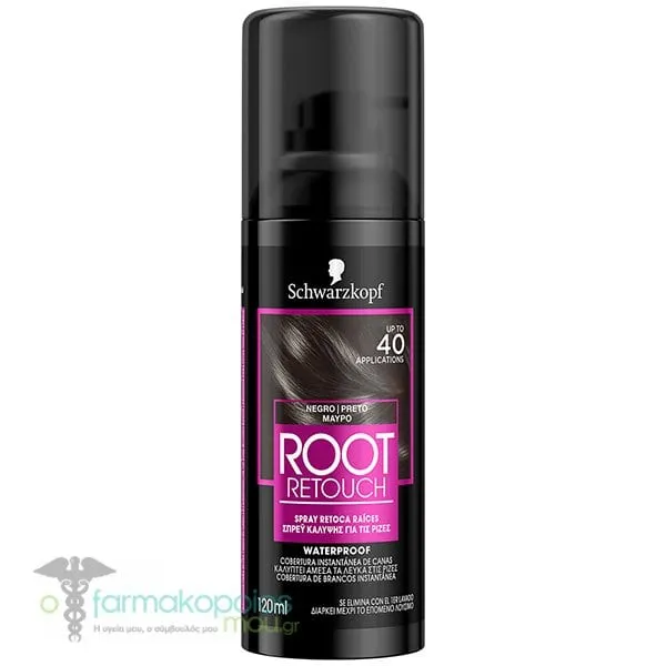 Schwarzkopf Root Retouch Black, 120ml