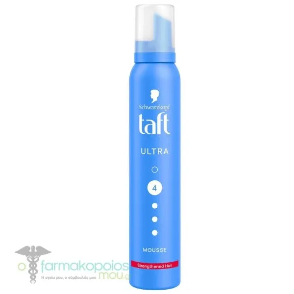 Schwarzkopf Taft Ultra 4 Mousse Strengthened Hair, 200ml