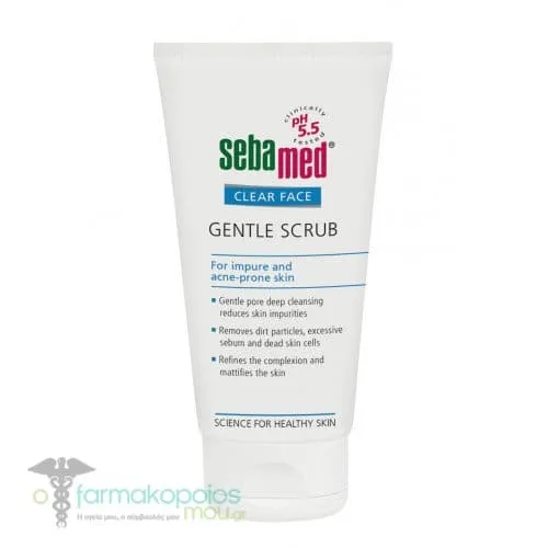 Sebamed Clear Face Gentle Απολεπιστικό Προσώπου, 150ml