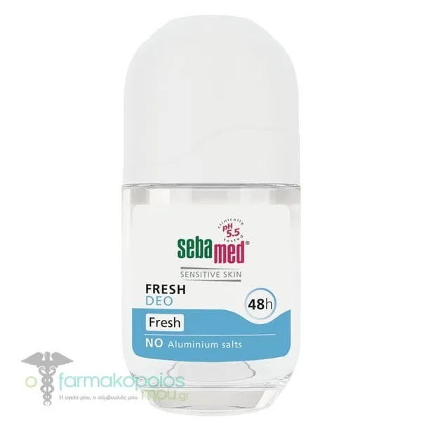 Sebamed Deo Roll-on Αποσμητικό με άρωμα Fresh 48ωρης Προστασίας, 50ml