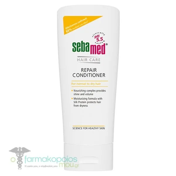 Sebamed Hair Care Μαλακτική Κρέμα Επανόρθωσης για Θαμπά & Άτονα Μαλλιά, 200ml