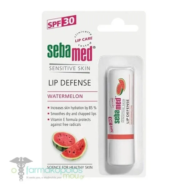 Sebamed Lipstick Lip Defence SPF30 Watermelon, 4.8gr