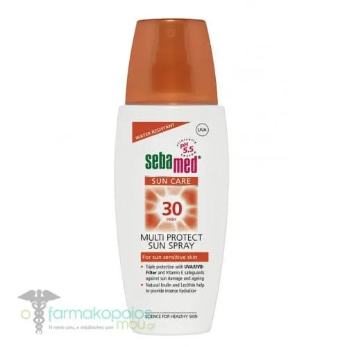 Sebamed Sun Care Multi Protect Αντιηλιακό Γαλάκτωμα σε Μορφή Σπρέι SPF30, 150ml
