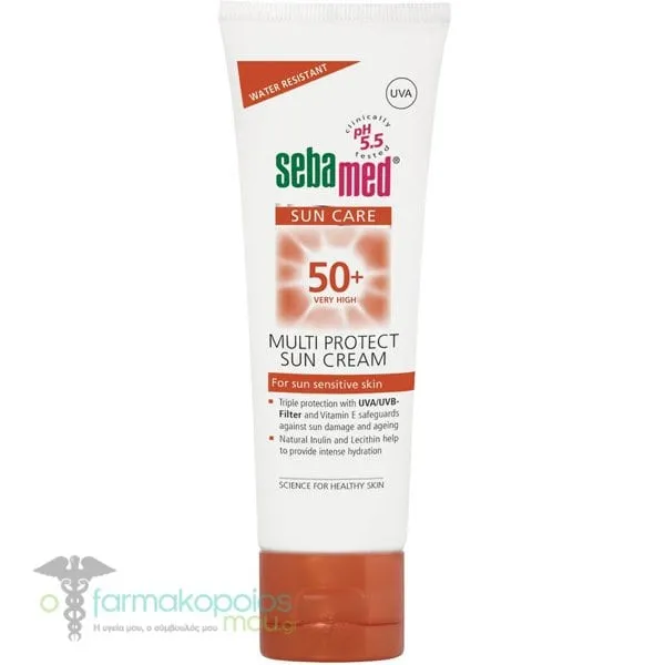 Sebamed Sun Care Multi Protect Cream SPF50+, 75ml