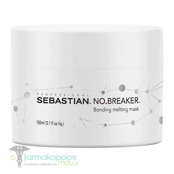 Sebastian Professional No.Breaker Bonding Melting Mask Μάσκα Μαλλιών για Επανόρθωση & Δημιουργία Δεσμών, 150ml