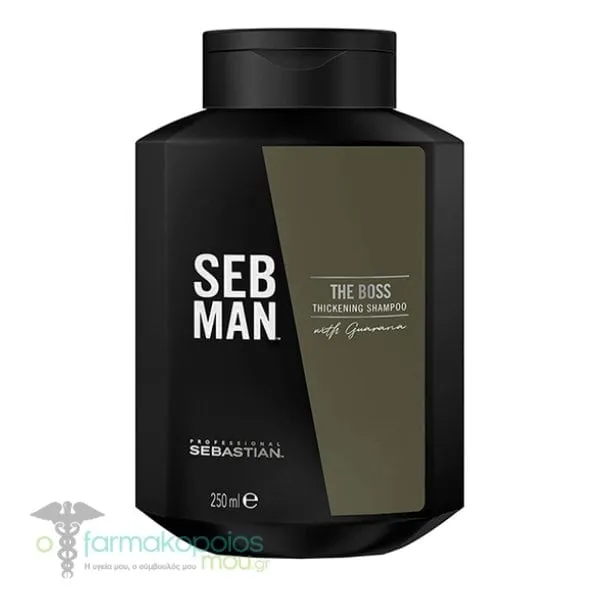 Sebastian Professional Seb Man The Boss Thickening Shampoo, 250ml