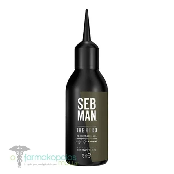 Sebastian Professional Seb Man The Hero Re-Workable Hair Gel, 75ml