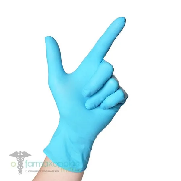 Semperguard Sapphire Nitrile Powder Free Γάντια, 90τεμ - Μπλέ