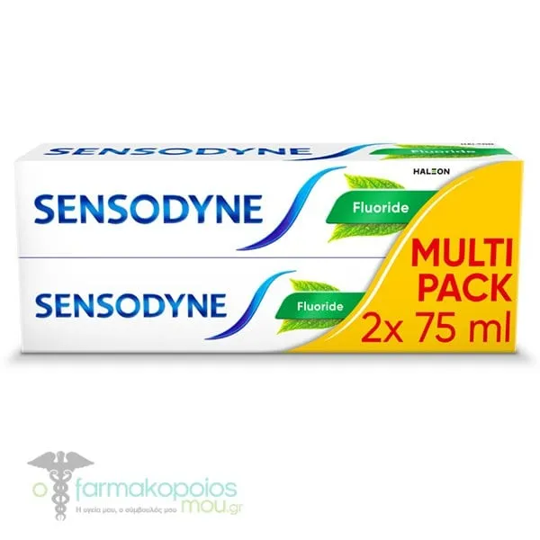 Sensodyne Promo Fluoride Toothpaste, 2x75ml