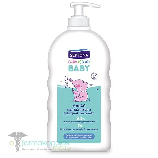 Septona Calm N' Care Baby Bubble Bath with Hypericum & Panthenol, 500ml