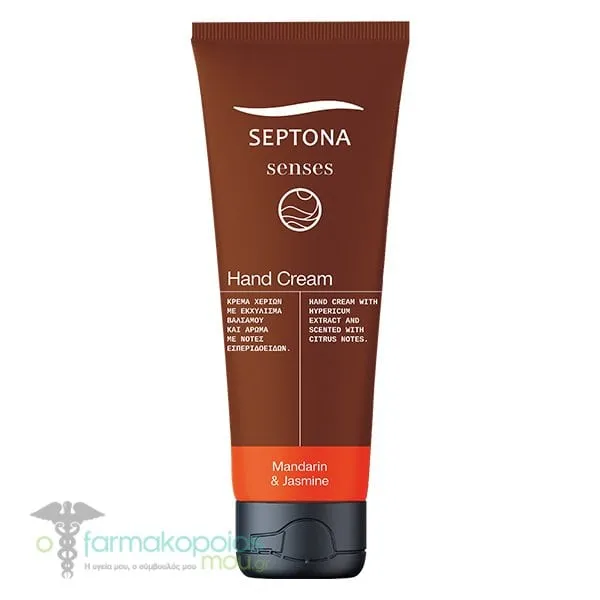 Septona Senses Hand Cream Mandarin & Jasmine, 75ml