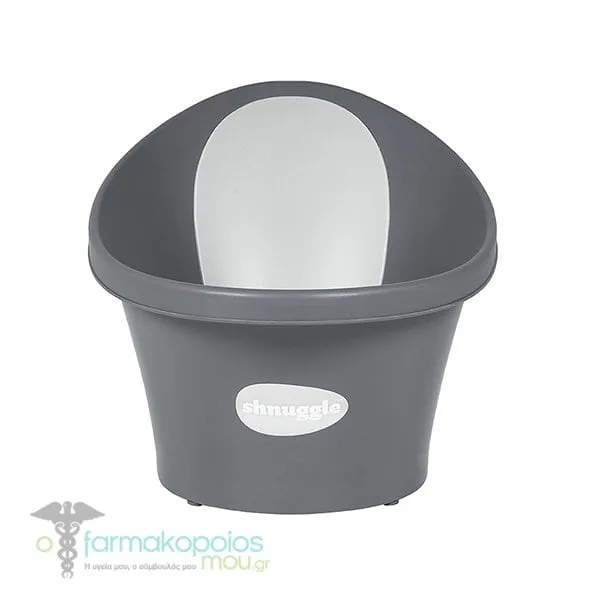 Shnuggle Baby Bath Μπανάκι Μωρού για Ηλικίες 0-12 Μηνών, 1τεμ - Γκρί