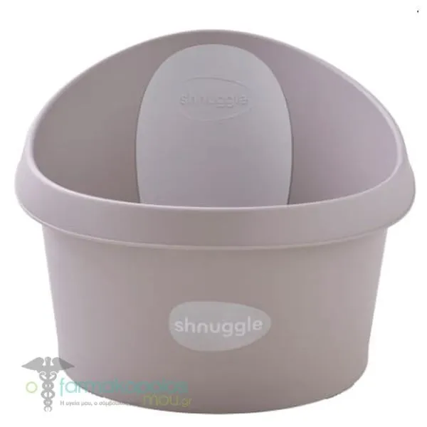 Shnuggle Toddler Μπανάκι με Τάπα 12m+, 1τεμ - Γκρί