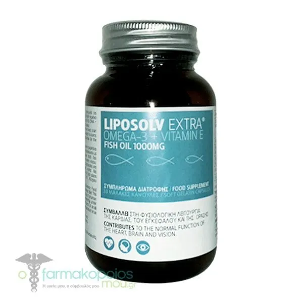 SJA Pharm Liposolv Extra Omega-3 1000mg, 30caps