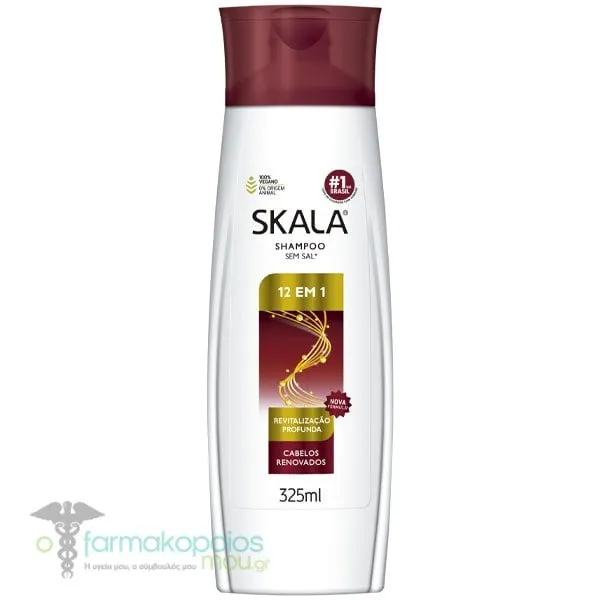 Skala 12in1 Shampoo Σαμπουάν για Αδύναμα Μαλλιά, 325ml