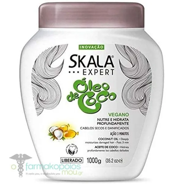 Skala Expert Oleo de Coco Κρέμα Μαλλιών για Ενυδάτωση, 1kg