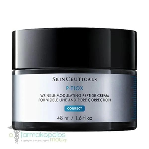 SkinCeuticals P-TIOX Cream Αντιγηραντική Κρέμα Προσώπου για Μείωση Ρυτίδων &amp; Πόρων, 48ml