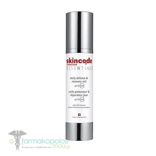Skincode Essentials Daily Defense & Recovery Veil SPF30, 50ml