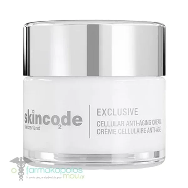 Skincode Exclusive Cellular Anti-Aging 24ωρη Αντιγηραντική Κρέμα, 50ml