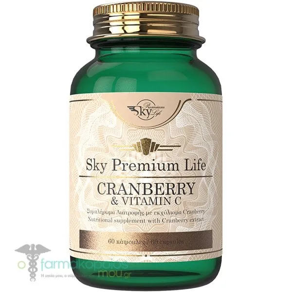 Sky Premium Life Cranberry & Vitamin C, 60caps