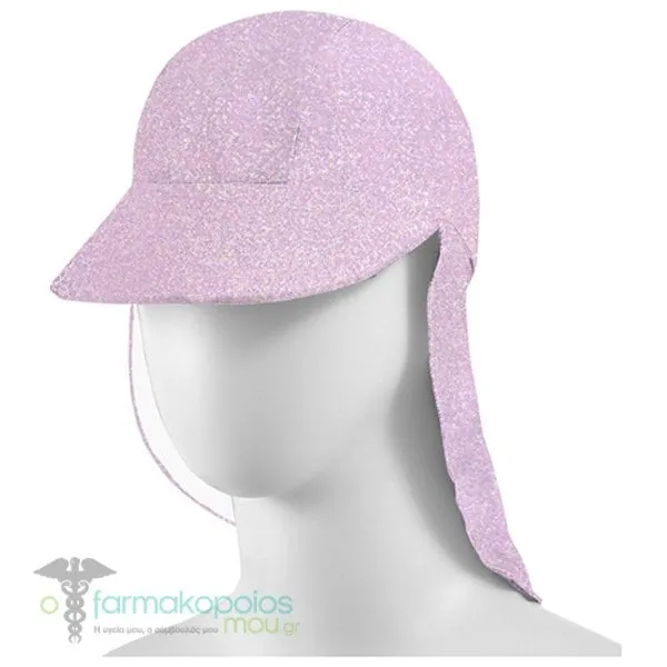 Slipstop Glitter UV Αντηλιακό Καπέλο Προστασίας Ροζ Glitter, 1τεμ
