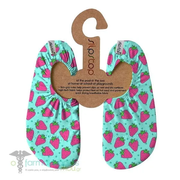 Slipstop Strawberries Set Anti-Slip Shoes for Kids, 1 pair