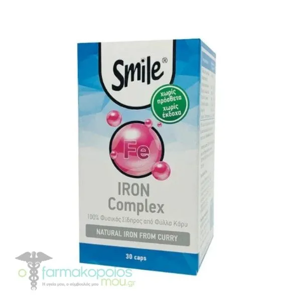 Smile Iron Complex, 30caps