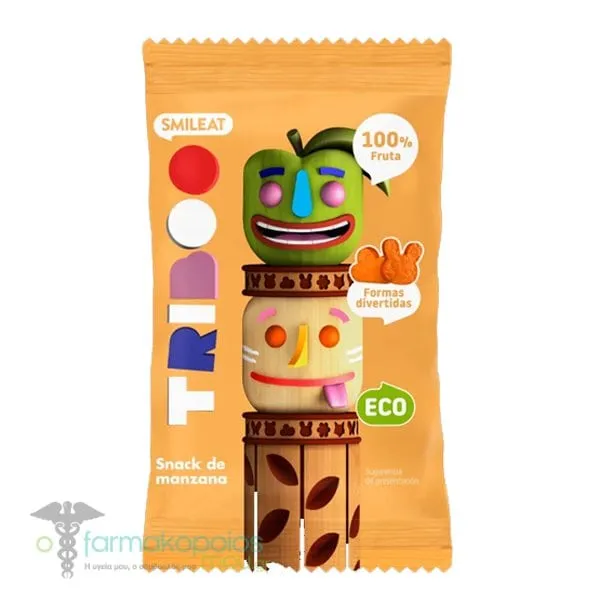 Smileat Triboo Snack with Apple, 25g