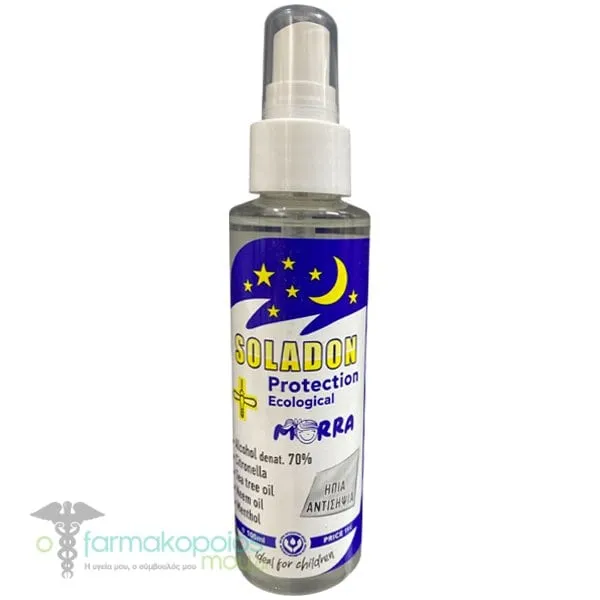 Soladon Protection Ecological Morra Αντικουνουπική Λοσιόν, 100ml