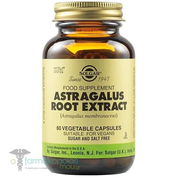 Solgar Astragalus Root Extract, 60vcaps