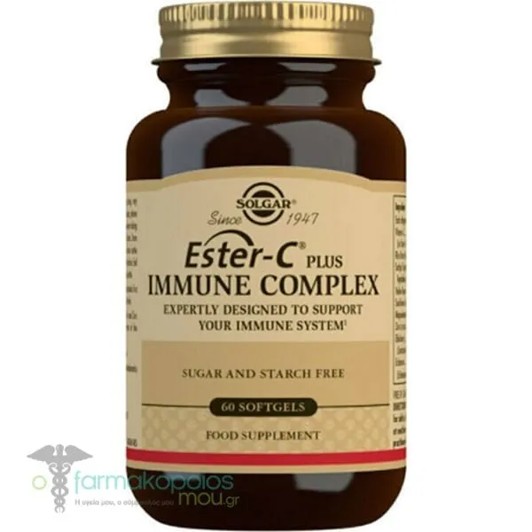 Solgar Ester-C Plus Immune Complex, 60softgels