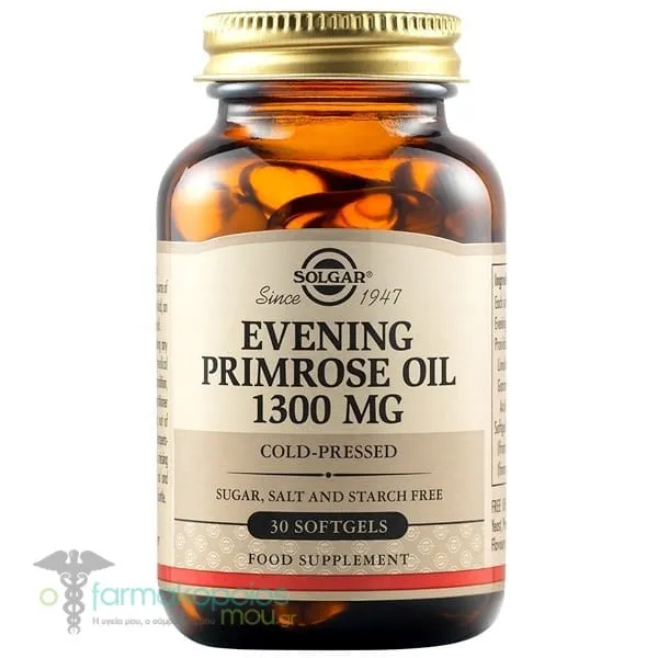Solgar Evening Primrose Oil 1300mg, 30softgels