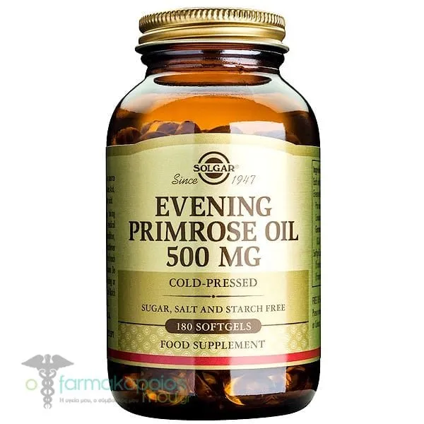 Solgar Evening Primrose Oil 500mg, 180softgels