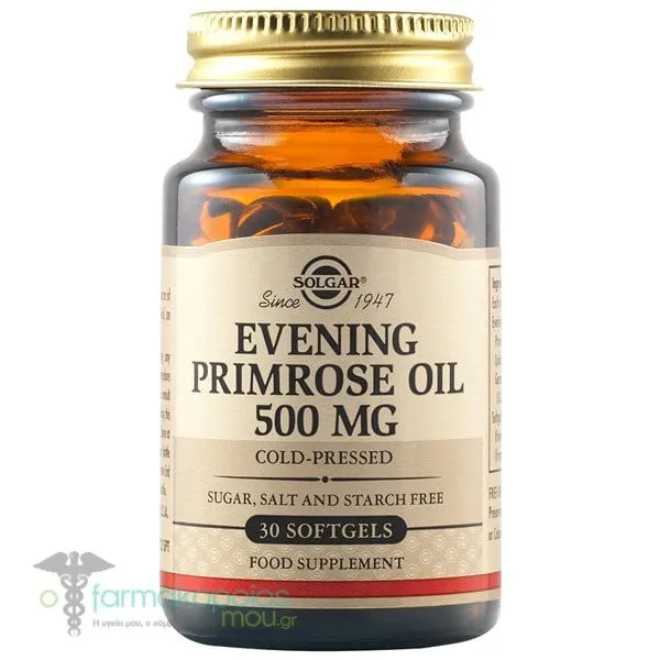 Solgar Evening Primrose Oil 500mg, 30softgels