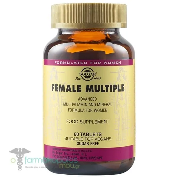 Solgar Female Multiple, 60tabs