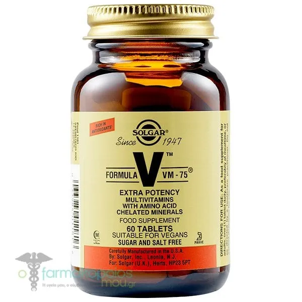 Solgar Formula VM-75, 60tabs