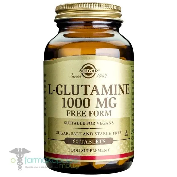 Solgar L-Glutamine 1000mg, 60tabs