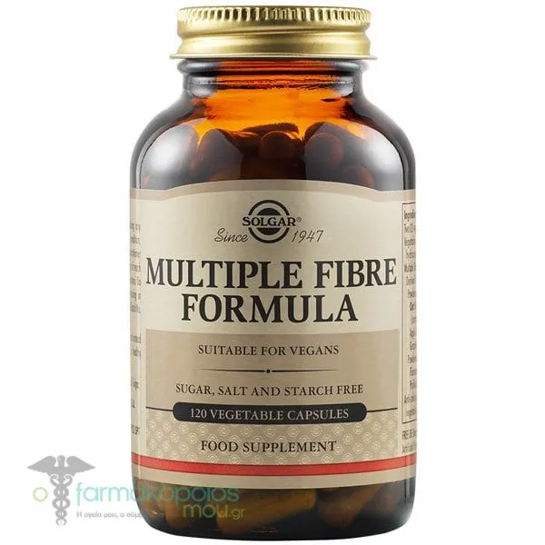 Solgar Multiple Fibre Formula, 120veg.caps