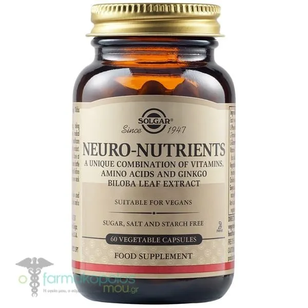 Solgar Neuro-Nutrients, 60caps