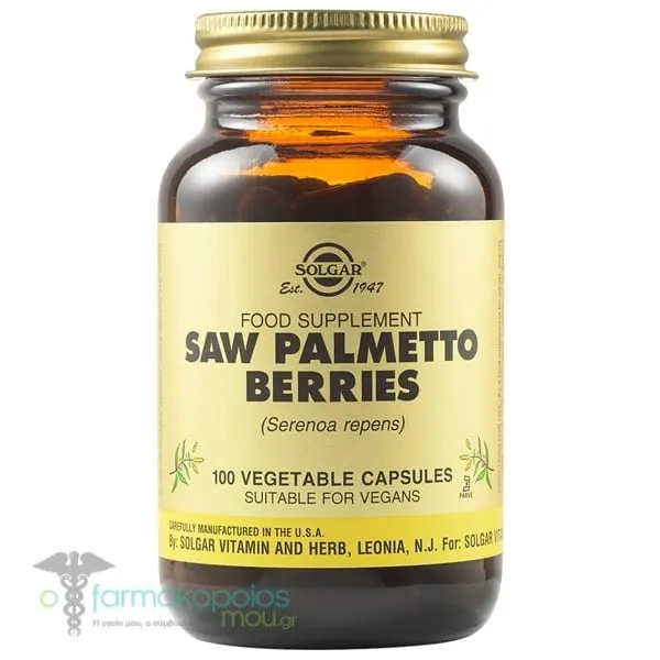Solgar Saw Palmetto Berries, 100caps