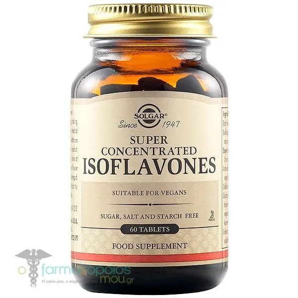 Solgar Super Concentrated Isoflavones, 60tabs
