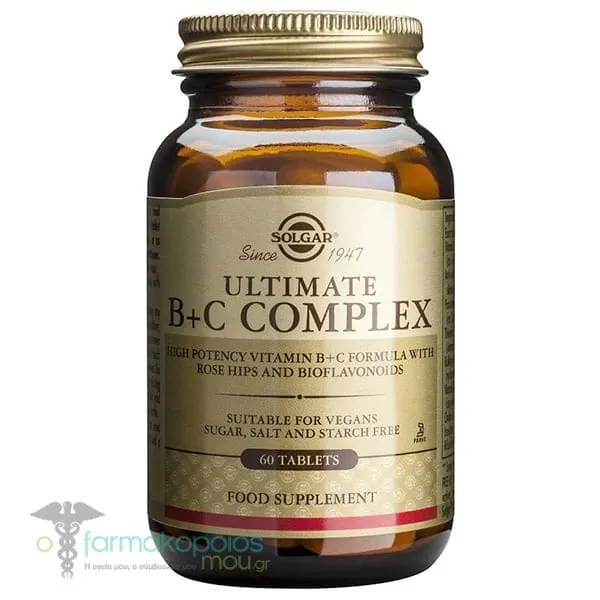 Solgar Ultimate B+C Complex, 60tabs