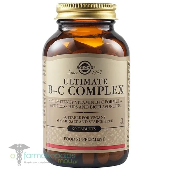 Solgar Ultimate B+C Complex, 90tabs