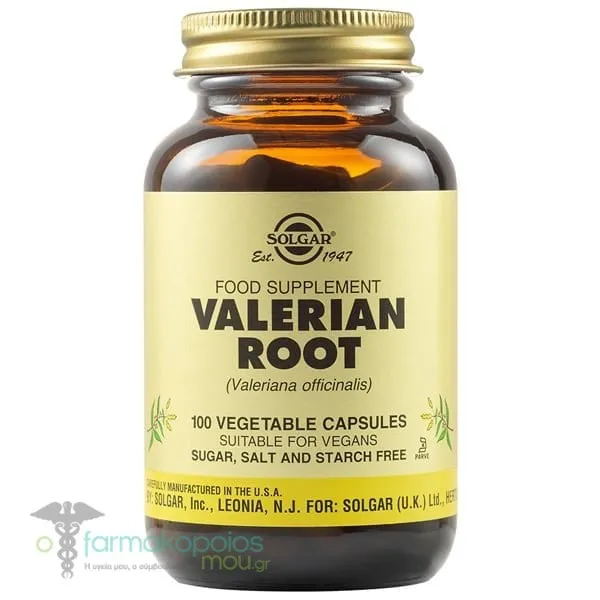 Solgar Valerian Root, 100vcaps