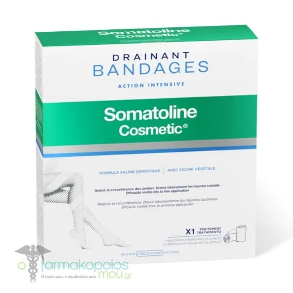 Somatoline Cosmetic Draining Bandages, 2pcs