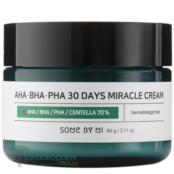 Some By Mi AHA BHA PHA 30 Days Miracle Cream Eνυδατική Κρέμα, 60g