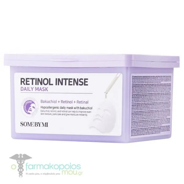 Some By Mi Retinol Intense Daily Mask Μάσκα Προσώπου με Ρετινόλη, 30τεμ