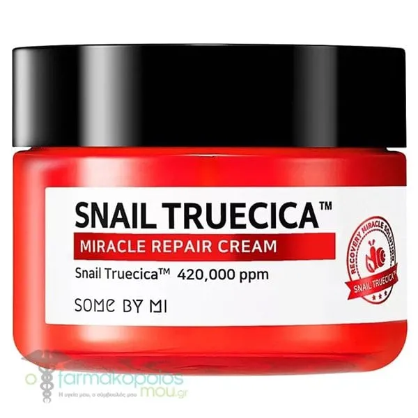 Some By Mi Snail Truecica Miracle Repair Κρέμα Αναζωογόνησης με Έκκριμα Σαλιγκαριού, 60ml